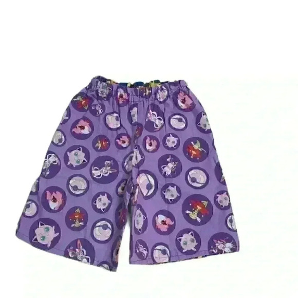 pokemon purple Shorts Unisex Small Medium Youth ha - Picture 1 of 6